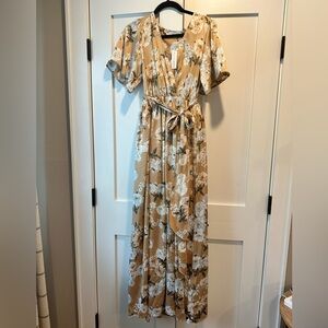 Baltic Born yellow flower dress.